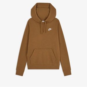 Men’s Nike hoodie pullover - tan, small
